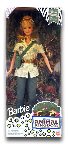 Barbie Animal Kingdom Disney Exclusive 1998 Detalle