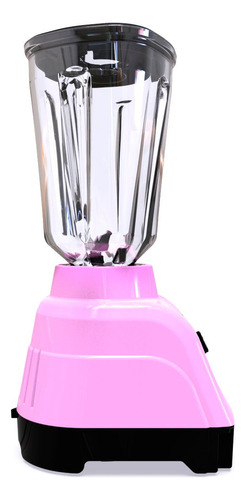 Licuadora 750w Vidrio 2l Perilla 3vel Bosstech B3 Rosa