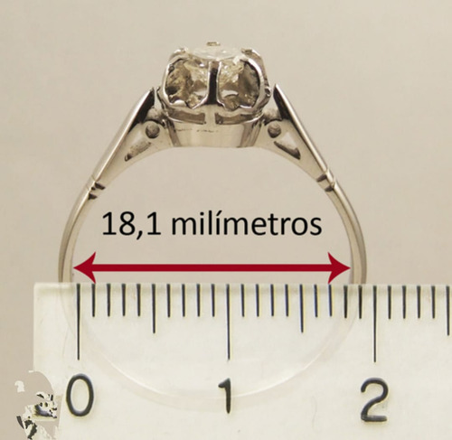 Anillo De Compromiso De Oro 9k Cod. No8