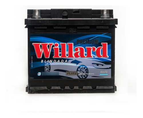 Bateria Chevrolet Prisma Williard 12v 50ah Reforzada Plata
