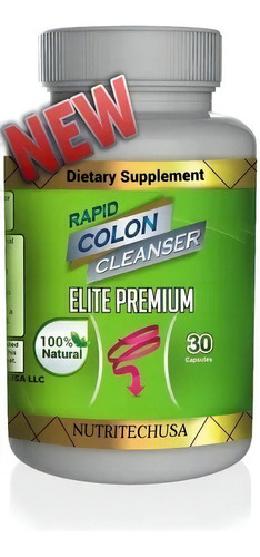 Colon Cleanse Elite Premium Limpiador De Colon