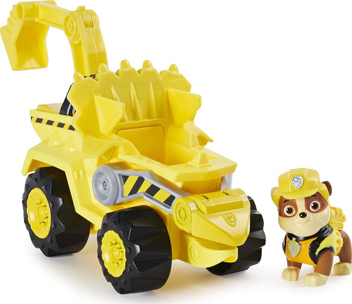 Vehículo De Revoluciones Dino Rescue Rubbles Deluxe De La Pa