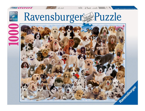 Rompecabezas Puzzle 1000 Collage De Perros Ravensburger