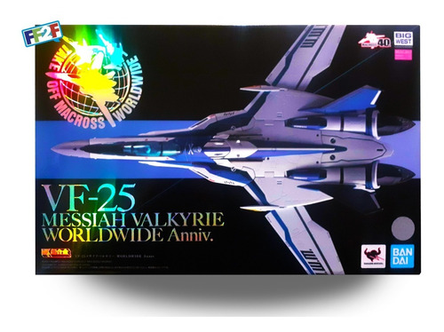 Vf-25f Messiah Valkyrie Dx Chogokin Worldwide Anniversary