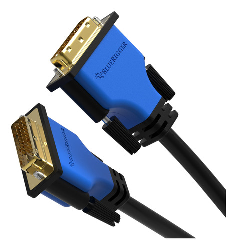 Bluerigger Cable Digital Dvi Macho A Dvi Macho Con Enlace Do
