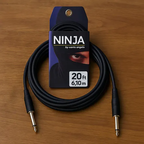 Cabo P10 X P10 Santo Angelo Ninja Guitarra Violão Etc 4.57m