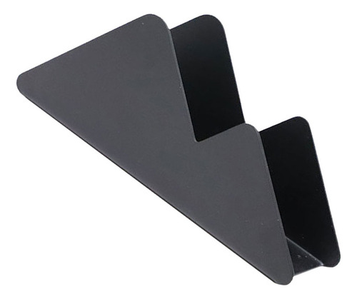 Soporte De Pañuelos Vertical Negro Para Toalleros