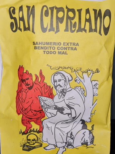 Sahumerio San Cipriano.extra Bendito Contra Todo Mal.