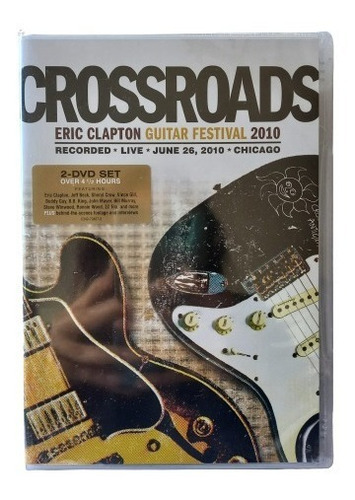 Crossroads Eric Clapton Guitar Festival 2010 Dvd Nuevo Eu