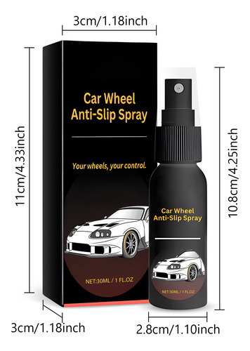 Espray Antideslizante J Wheel, 30 Ml, Para Limpieza Y Descon