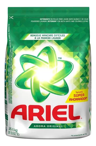 Detergente Ariel En Polvo 4000 Gr