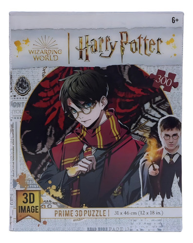 Puzzle Rompecabeza 3d Harry Potter Estilo Anime 300 Piezas