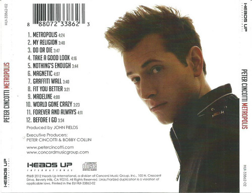 Cd Metropolis (peter Cincotti) Estándar