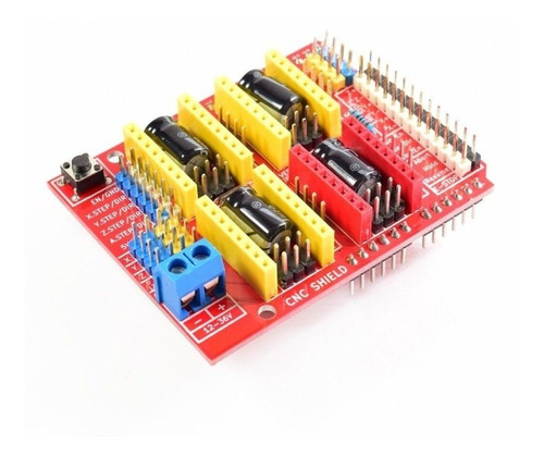 Cnc Shield Para Duinar Uno A4988 Drv8825 Motor A Pasos 3d