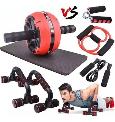 A 7 En 1 Rueda Abdominal Saltar Kitejercicio En Casa Cosas
