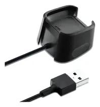 Comprar Cargador Compatible Con Fitbit Versa 2 Cargador De Repuesto Color Negro