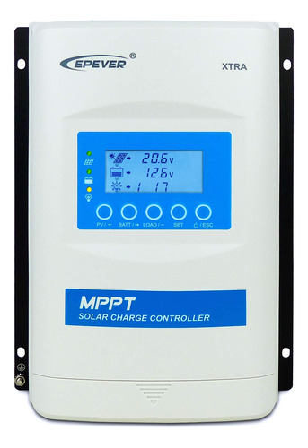 Epever Controlador Carga Solar Mppt Panel Automatico Maximo