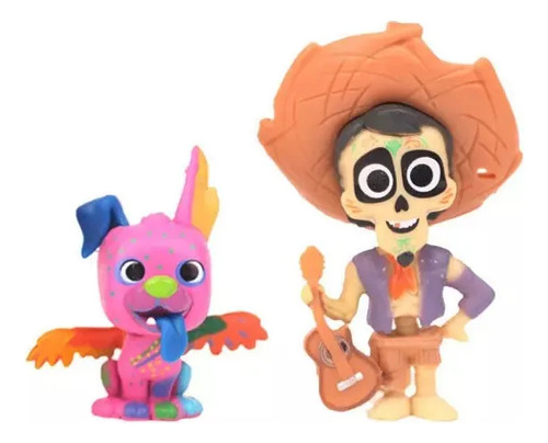 Figura Modelo Juguete Coco Miguel Héctor Dante Imelda, 8 Uni