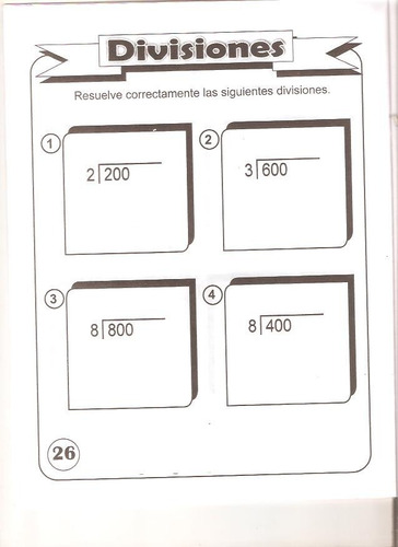 Matematicas Primaria Operaciones Básicas 4 Piezas Coloryarte