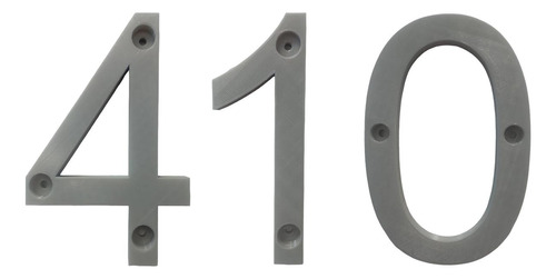 3d Números Para Departamentos, Mxdgu-410, Número 410,  17.7c