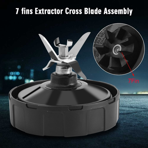 A 7 Aletas Extractor Para Nutri Ninja Blender 1000w Tipo