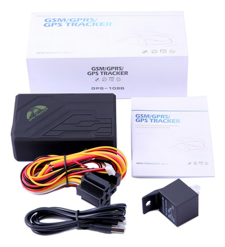 Gps Tk108 Coban Rastreador Satelital Tracker Localizador Portatil Bateria Larga Duracion Autos Motos Remolques