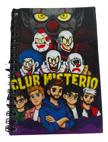 Libreta Fede Vigevani Club Misterio Profesional 23x30cm