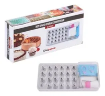 Comprar Kit Confeiteiro Completo Sacos Bicos Confeitar Profissional