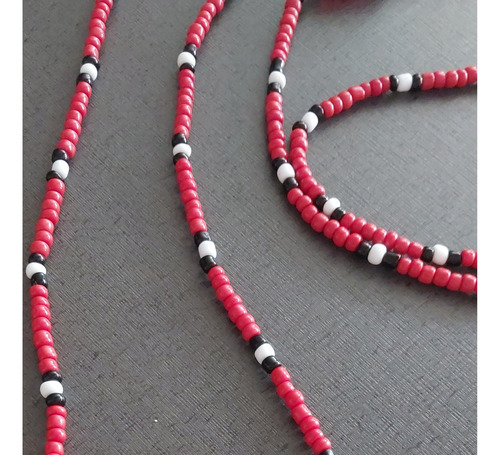Fio Contas,caboclo Cobra Coral,oxossi,guia De Proteção,ileke