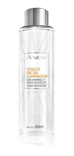 Imagen 1 de 3 de Tónico Facial Iluminador Con Vitamina C Avon Anew
