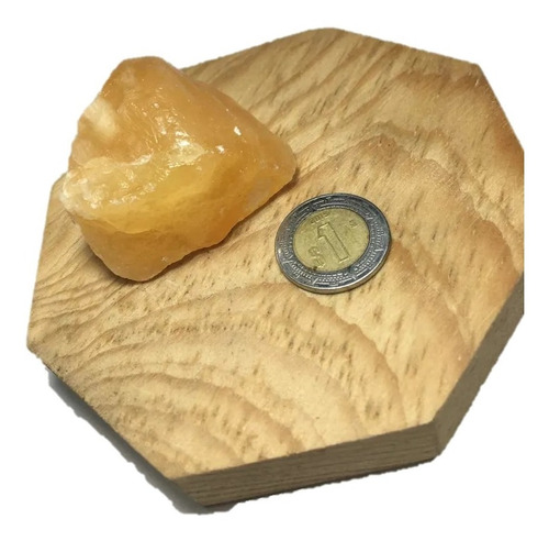 1 Calcita Naranja Piedra Natural Mineral Colección Ujm