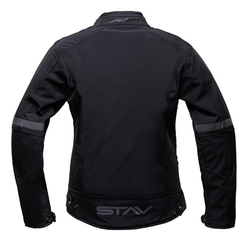 Imagen 6 de 9 de Campera Moto Stav Lady Urban Protection Windblock Softshell