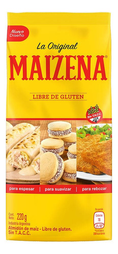 Almidon De Maiz Maizena X 220g