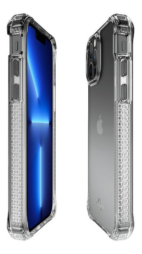 Imagen 3 de 6 de Case Itskins Hybrid Ombre iPhone 13 Pro Max Glacier
