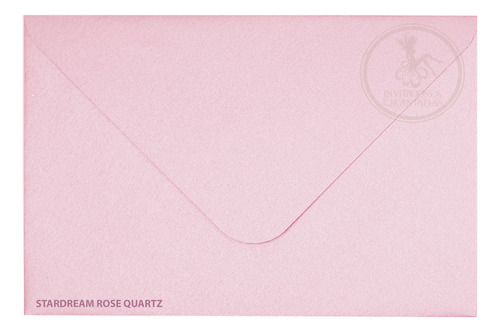 50 Sobres Mini Dinero Papel Nacarado 140g 8x11cm Color ROSA PASTEL / STARDREAM ROSE QUARTZ Lisa