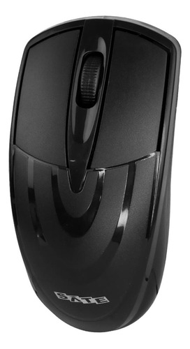 Mouse Óptico Ergonômico Wireless Usb Sate A-46g Pro Office Cor Preto