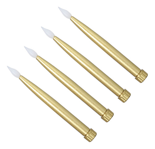 Velas Led Largas, 4 Piezas, Velas Electrónicas Alimentadas P