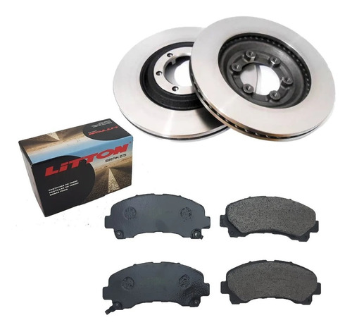 Kit Discos Y Pastillas Chevrolet S10 Trailblazer Delantera