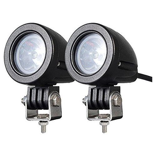 2pcs 10w Mini Luces Auxiliares De Trabajo Led Motocicle...