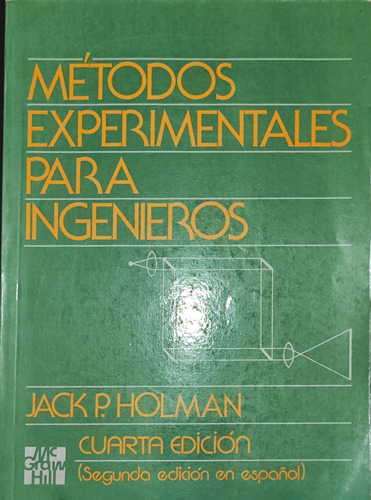 Métodos Experimentales Para Ingenieros Holman