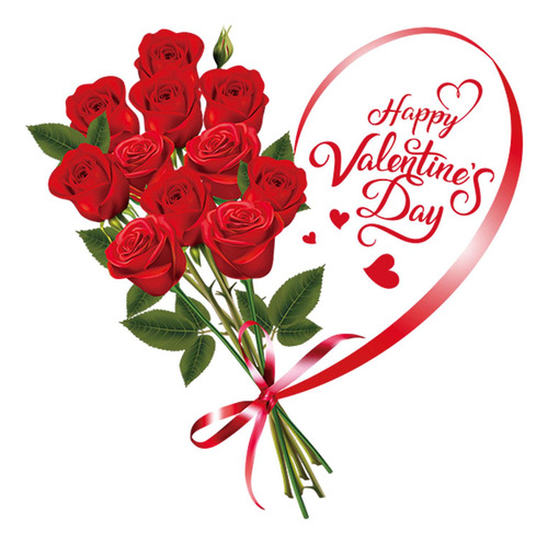 2 Pegatina Del Día De San Valentín, Pegatina Para Estilo D