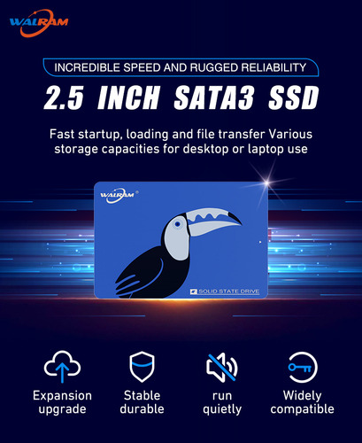 Unidad Estado Solido Walram Sata 3 6gb/s 2.5 1tb Ssd
