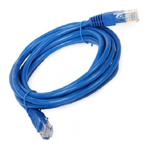 Patchcord Utp Cat 6 De 2.4mts Color Azul Lszh