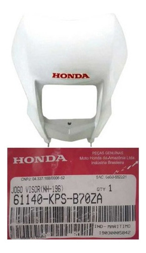 Mascara Cubre Optica Honda Crf 230 F Original Genamax