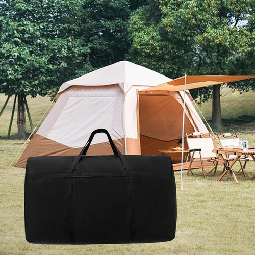 Lq Sacos Grandes De Armazenamento Pretos 90x55x28cm
