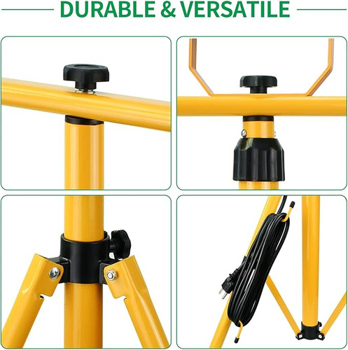 Soporte Base Atril Tripode Para Foco Led 220v O Emergencia