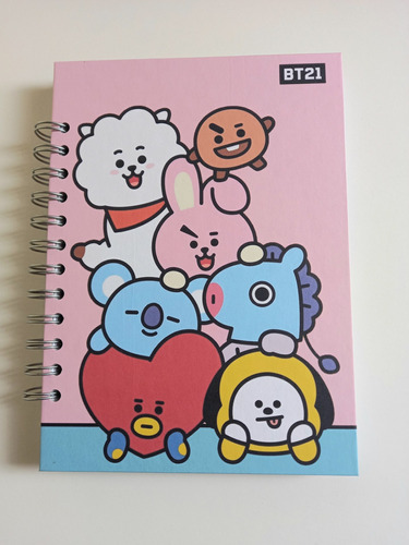 Cuaderno Bts Bt21 Personalizado