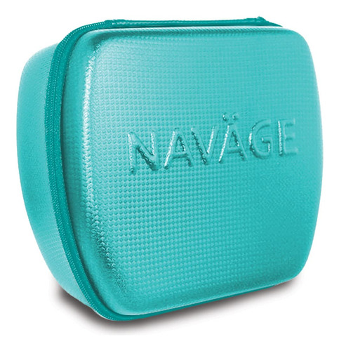 Navage - Estuche De Viaje Verde Azulado (para El Limpiador D