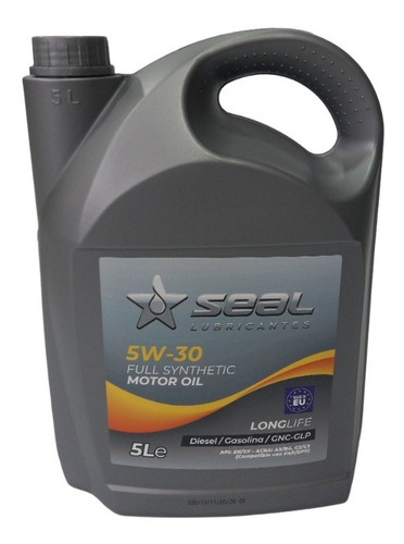 Aceite Sintetico 5w30 Seal Full Sintético 5 Litros