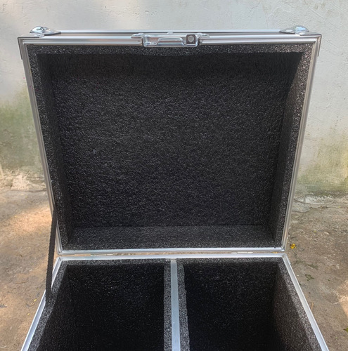 Hard Case Bau Duplo Laser Show Dj Dmx L16+16 X P32 X A27,5 Preto (Usado)